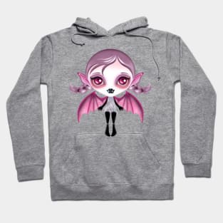 Pink Bat Girl Hoodie